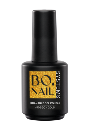 BO.NAIL Soakable Gelpolish #106 Go 4 Gold (15ml)