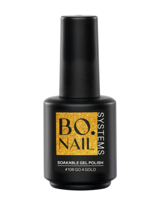 BO.NAIL Soakable Gelpolish #106 Go 4 Gold (15ml)