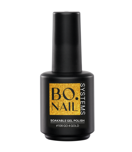 BO.NAIL Soakable Gelpolish #106 Go 4 Gold (15ml)