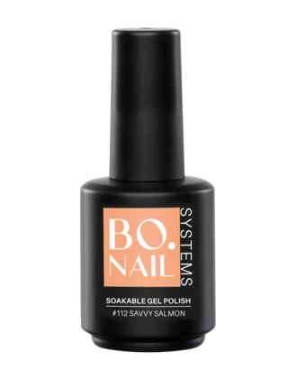 BO.NAIL Soakable Gelpolish #112 Savvy Salmon (15ml)