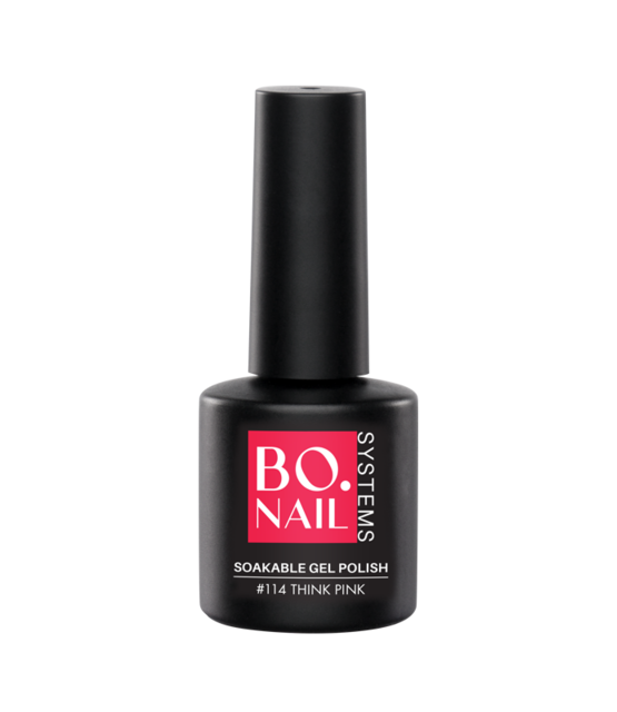 BO.NAIL Soakable Gelpolish #114 Think Pink (7ml)