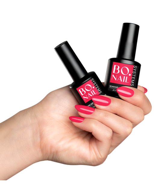 BO.NAIL Soakable Gel Polish #114 Think Pink (15ml)