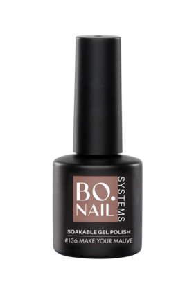 BO.NAIL Soakable Gelpolish #136 Make Your Mauve (7ml)