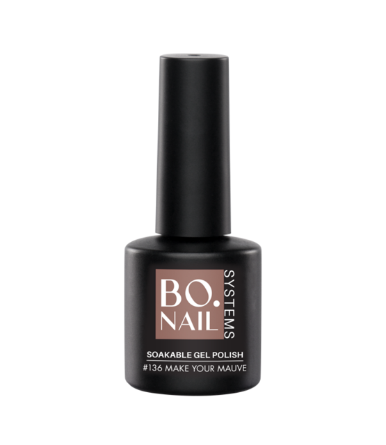 BO.NAIL Soakable Gelpolish #136 Make Your Mauve (7ml)