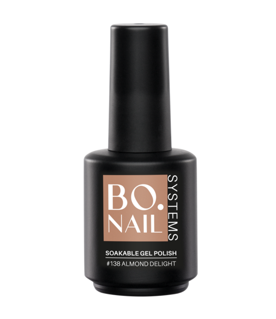 BO.NAIL Soakable Gelpolish #138 Almond Delight (15ml)