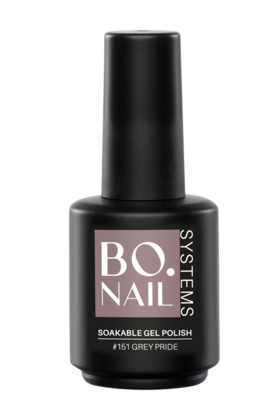 BO.NAIL Soakable Gelpolish #151 Grey Pride (15ml)