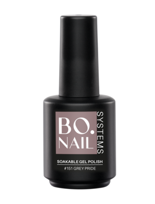 BO.NAIL Soakable Gelpolish #151 Grey Pride (15ml)