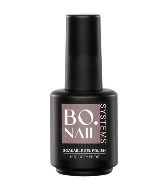 BO.NAIL Soakable Gelpolish #151 Grey Pride (15ml)