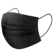 10 Stuks mondmaskers Black