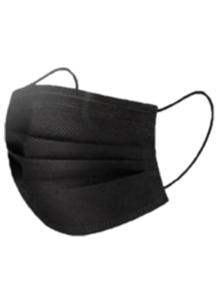 10 Stuks mondmaskers Black