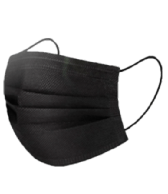 10 Stuks mondmaskers Black