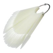 Color Ring Stiletto Natural (50 tips)