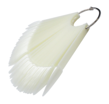 Color Ring Stiletto Natural (50 tips)