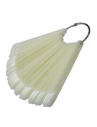 Color Ring Oval Natural (50 tips)