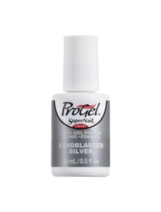 Super Nail ProGel Sandblaster Silver 14 ml