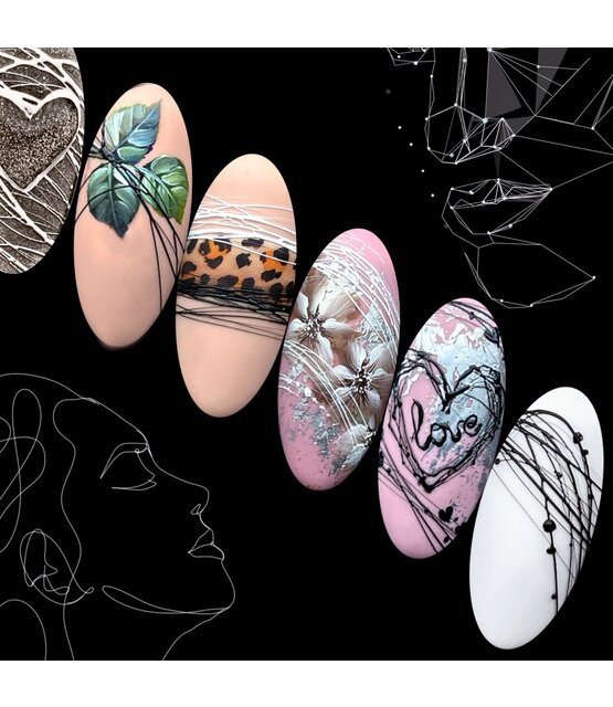 BO.NAIL Spider Gel Black 10gr