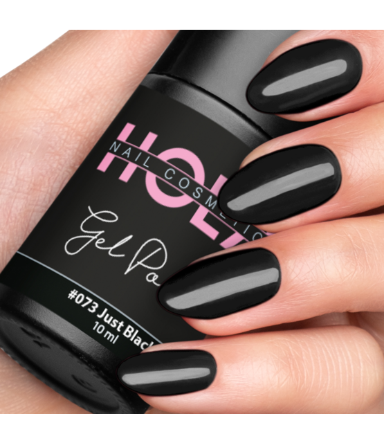 Gelpolish #073 Just Black (10ml) Gelpolish #073 Just Black (10ml)