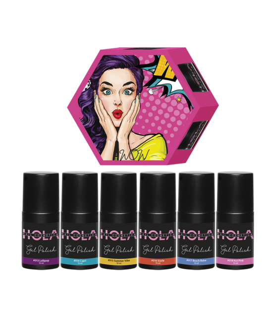 WOW Gelpolish Collection (6x10ml) WOW Gelpolish Collection (6x10ml)