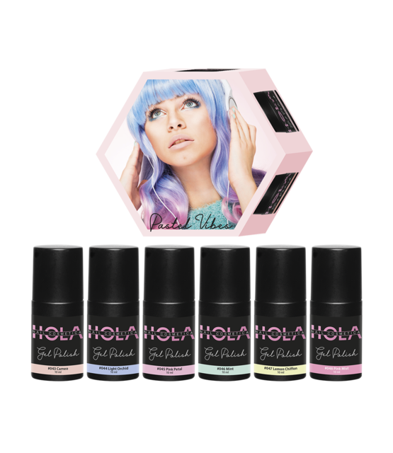 Pastel Vibes Gelpolish Collection (6x10ml)