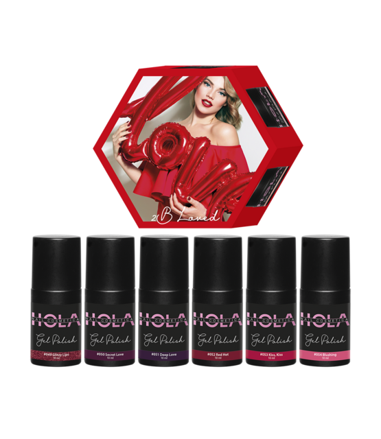 2B Loved Gelpolish Collection (6x10ml) 2B Loved Gelpolish Collection (6x10ml)