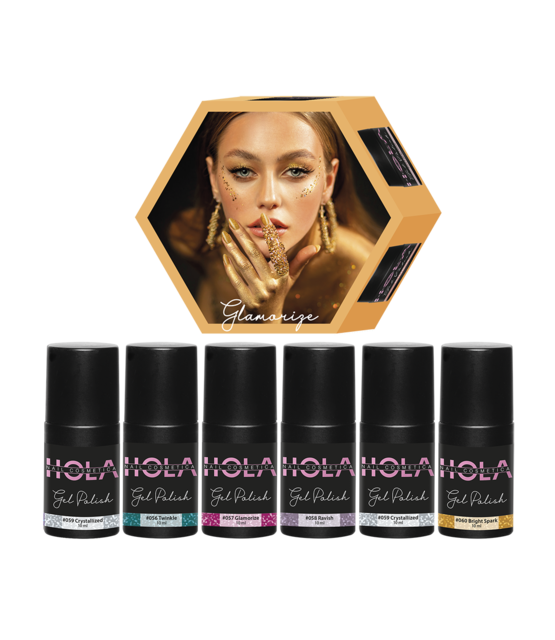 Glamorize Gelpolish Collection (6x10ml) Glamorize Gelpolish Collection (6x10ml)