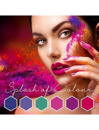 Splash of Color Gelpolish Collection (6x10ml)