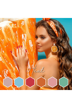 Heat! Gelpolish Collection (6x10ml)