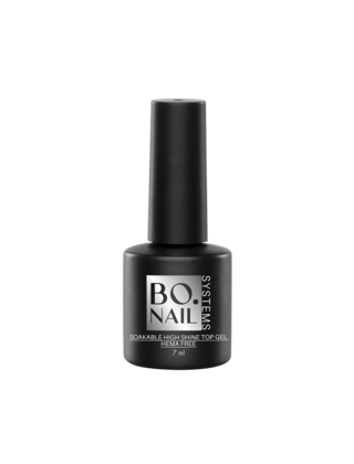 BO. Soakable High Shine Top Gel HEMA Free (7ml)