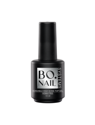 BO. Soakable High Shine Top Gel HEMA Free (15ml)