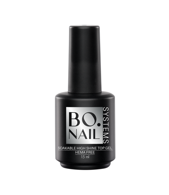 BO. Soakable High Shine Top Gel HEMA Free (15ml) BO. Soakable High Shine Top Gel HEMA Free (15ml)