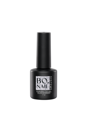 BO Soakable Top Gel - Silver Shimmer 7ml