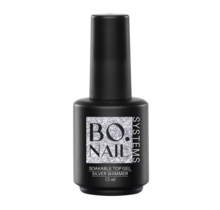 BO Soakable Top Gel - Silver Shimmer 15ml