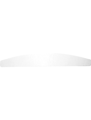 Vijl Halfmoon Wit 100/180
