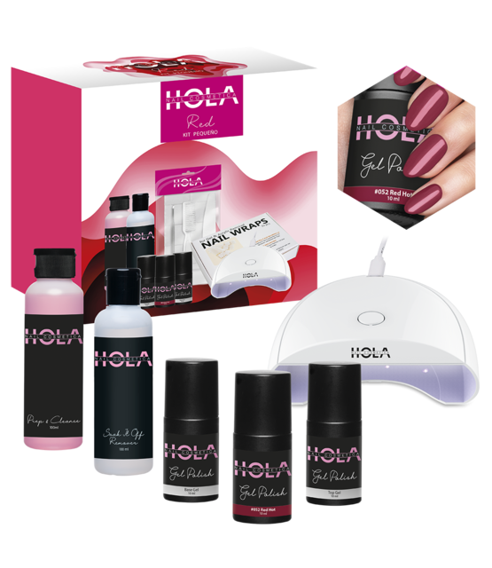 Gelpolish Kit Pequeno - Red Gelpolish Kit Pequeno - Red