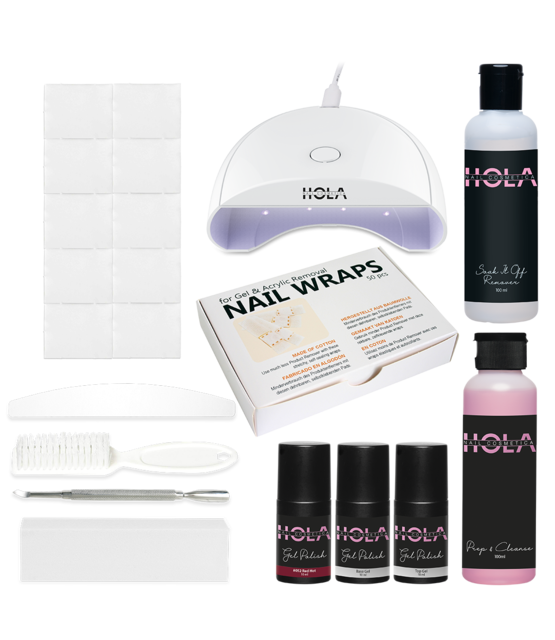 Gelpolish Kit Pequeno - Red Gelpolish Kit Pequeno - Red