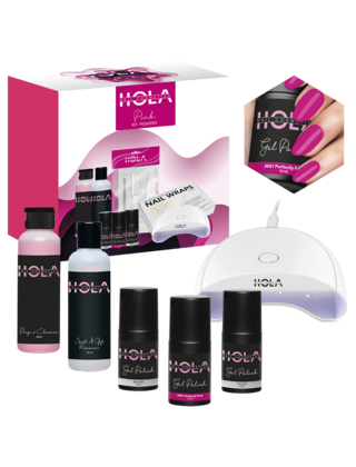 Gelpolish Kit Pequeno - Pink