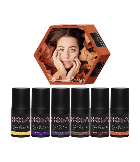Autumn Breeze Gelpolish Collection (6x10ml)