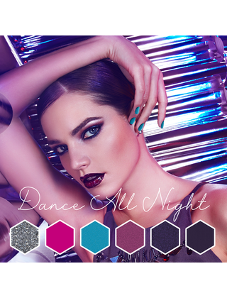 Dance All Night Gelpolish Collection (6x10ml)