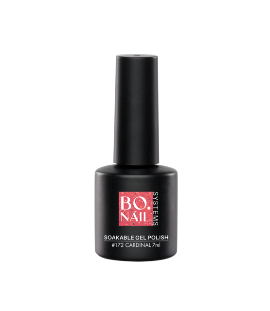 BO Soakable Gel Polish #172 Cardinal 7ml BO Soakable Gel Polish #172 Cardinal 7ml