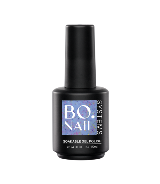 BO Soakable Gel Polish #174 Blue Jay 15ml BO Soakable Gel Polish #174 Blue Jay 15ml