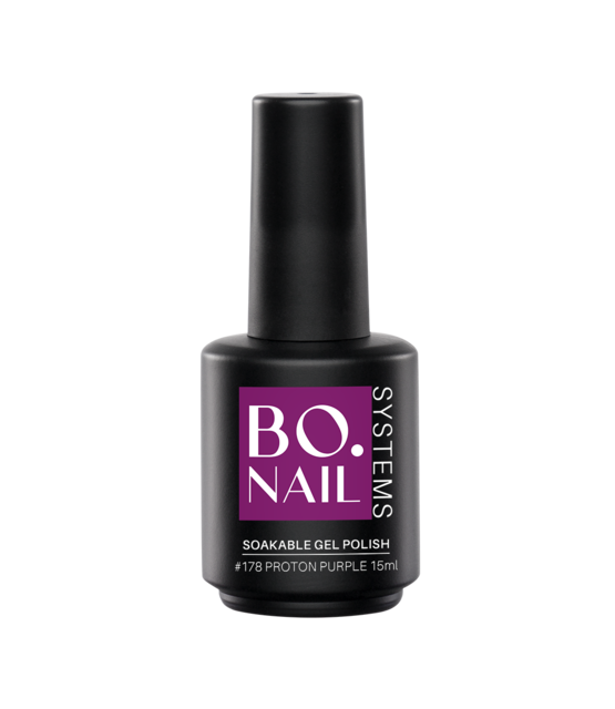 BO Soakable Gel Polish #178 Proton Purple 15ml