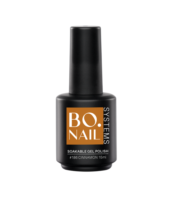 BO Soakable Gel Polish #186 Cinnamon 15ml