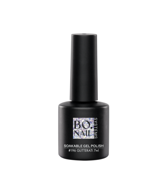 BO Soakable Gel Polish #196 Glitterati 7ml BO Soakable Gel Polish #196 Glitterati 7ml