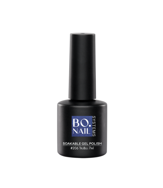 BO Soakable Gel Polish #206 TruBlu 7ml BO Soakable Gel Polish #206 TruBlu 7ml