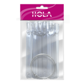 Color Ring - Clear 30pcs