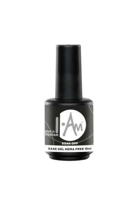 I.Am Soak Off Base Gel HEMA Free (15ml)