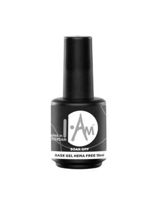 I.Am Soak Off Base Gel HEMA Free (15ml)
