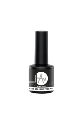 I.Am Soak Off Base Gel HEMA Free (7ml)