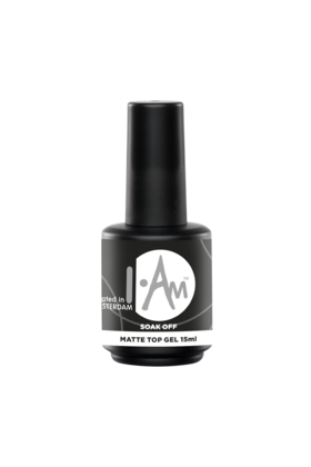 I.Am Soak Off Matte Top Gel (15ml)