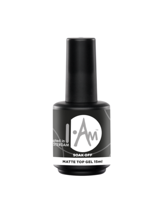 I.Am Soak Off Matte Top Gel (15ml)